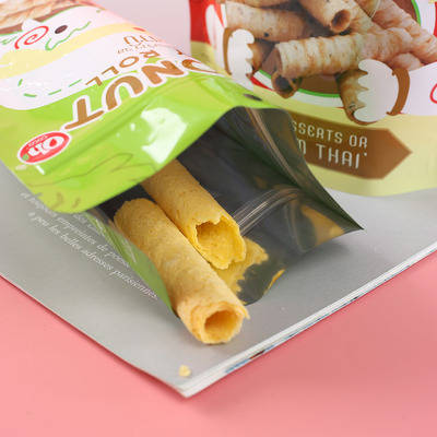 防水プラスチックBRCのジッパーの袋の食品包装の食糧ジップ ロック式の袋