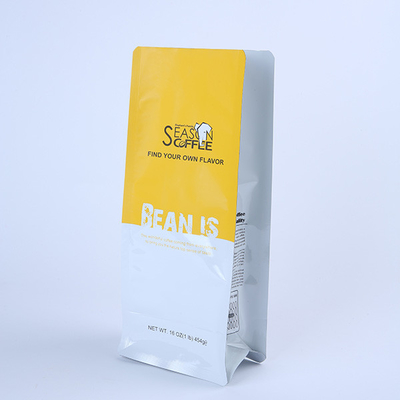 弁が付いているプラスチック120gコーヒー豆の袋を包むResealable 250g 8ozの平底袋