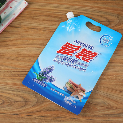 500Ml粉末洗剤のパッキング袋水パッキング袋のコーナーの口