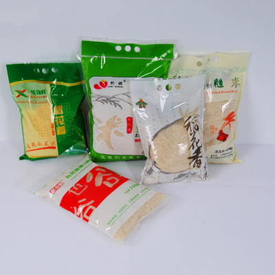 真空のパッキング プラスチック ナイロン5つのKgは米の1kg 2kgの生物分解性の立場の袋を袋に入れる