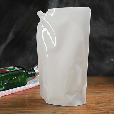 白い手のSanitizer 60micの液体の包装の袋洗浄力があるジュースの詰物の袋