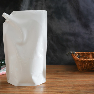 白い手のSanitizer 60micの液体の包装の袋洗浄力があるジュースの詰物の袋