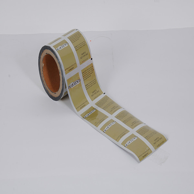 食品包装のフィルム ロールBOPP VMPET PEによって薄板にされる磨き粉ロール
