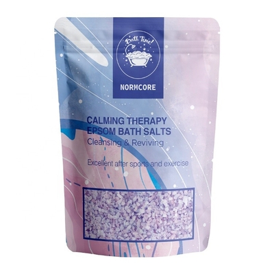 窓との Pouches Bath Salt Packaging Bag With Zipper FoodPromotionの上の注文のPrint Food Grade Stand