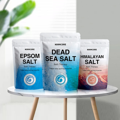 窓との Pouches Bath Salt Packaging Bag With Zipper FoodPromotionの上の注文のPrint Food Grade Stand